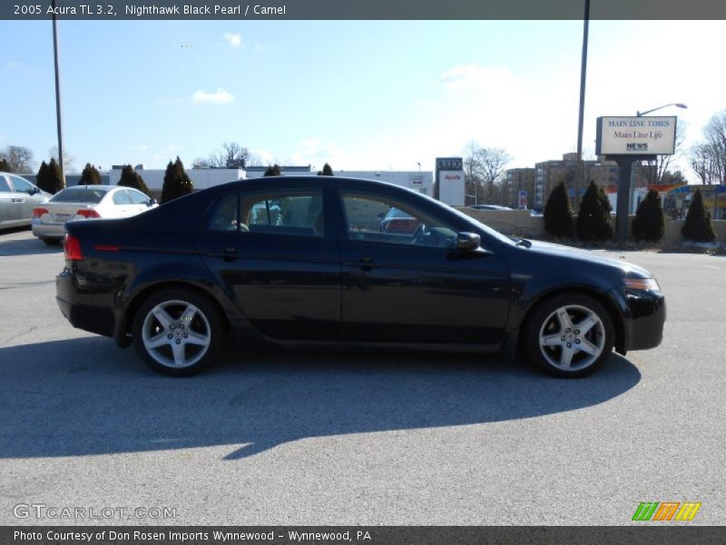 Nighthawk Black Pearl / Camel 2005 Acura TL 3.2