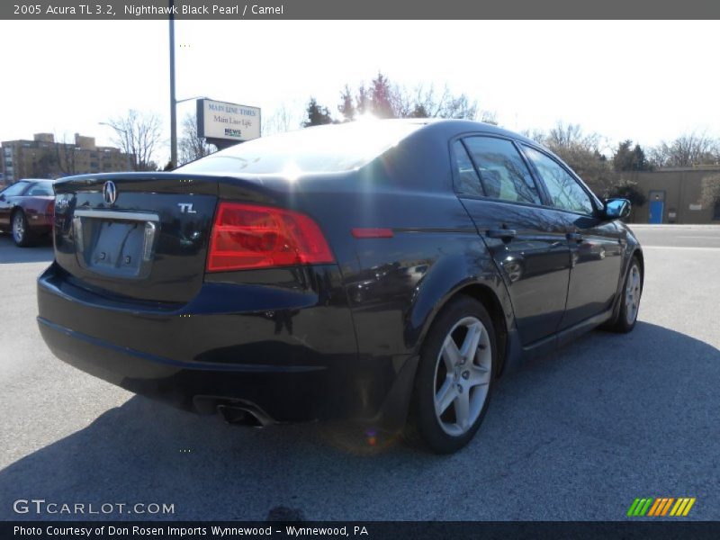 Nighthawk Black Pearl / Camel 2005 Acura TL 3.2