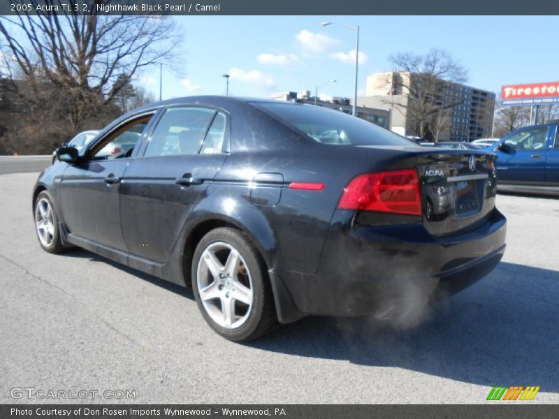 Nighthawk Black Pearl / Camel 2005 Acura TL 3.2
