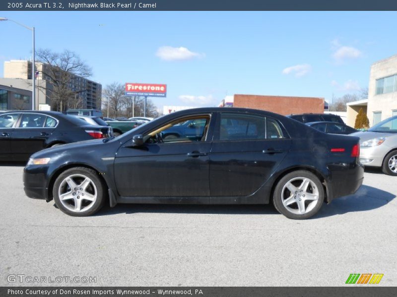 Nighthawk Black Pearl / Camel 2005 Acura TL 3.2