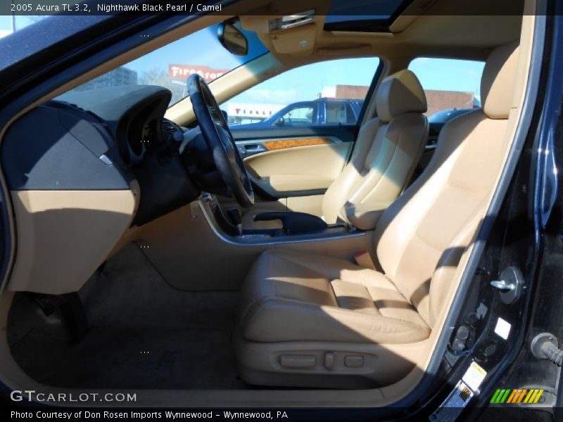 Nighthawk Black Pearl / Camel 2005 Acura TL 3.2