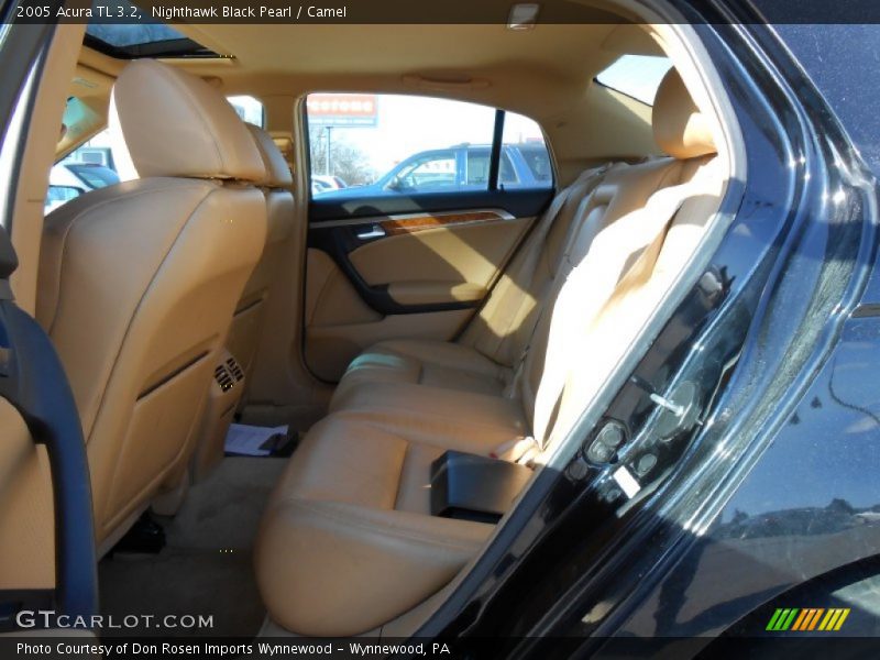 Rear Seat of 2005 TL 3.2