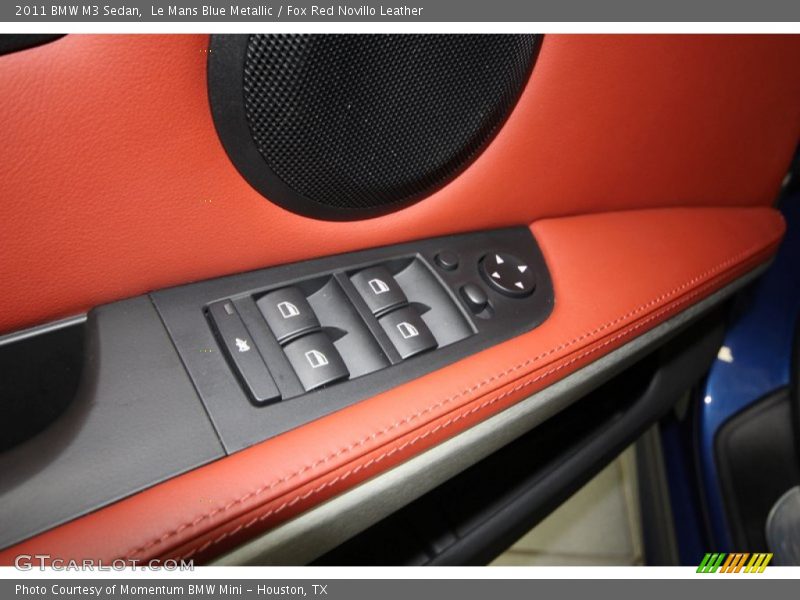 Le Mans Blue Metallic / Fox Red Novillo Leather 2011 BMW M3 Sedan