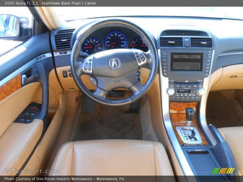 Nighthawk Black Pearl / Camel 2005 Acura TL 3.2