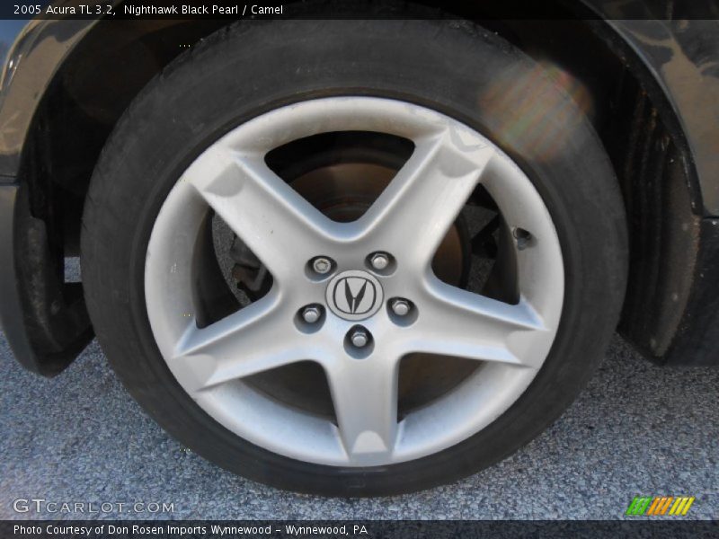 Nighthawk Black Pearl / Camel 2005 Acura TL 3.2