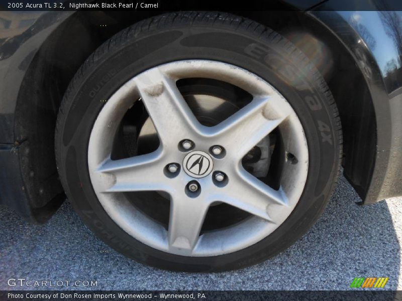 Nighthawk Black Pearl / Camel 2005 Acura TL 3.2