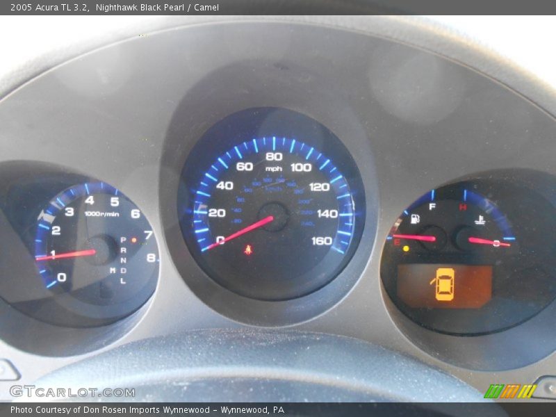 Nighthawk Black Pearl / Camel 2005 Acura TL 3.2