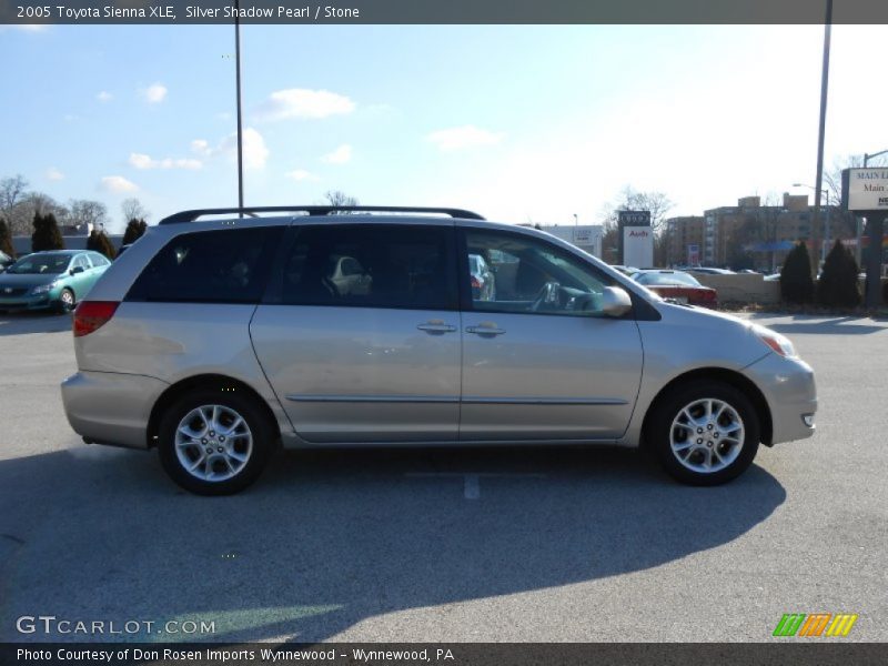 Silver Shadow Pearl / Stone 2005 Toyota Sienna XLE