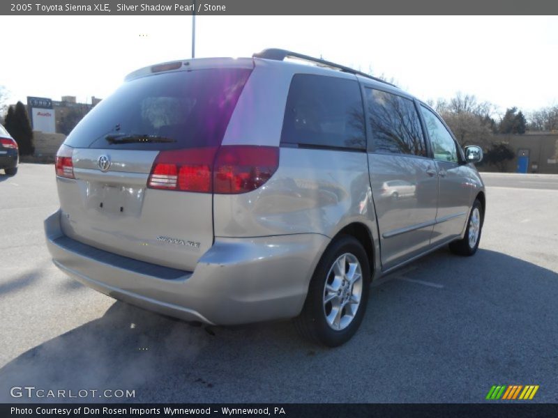 Silver Shadow Pearl / Stone 2005 Toyota Sienna XLE