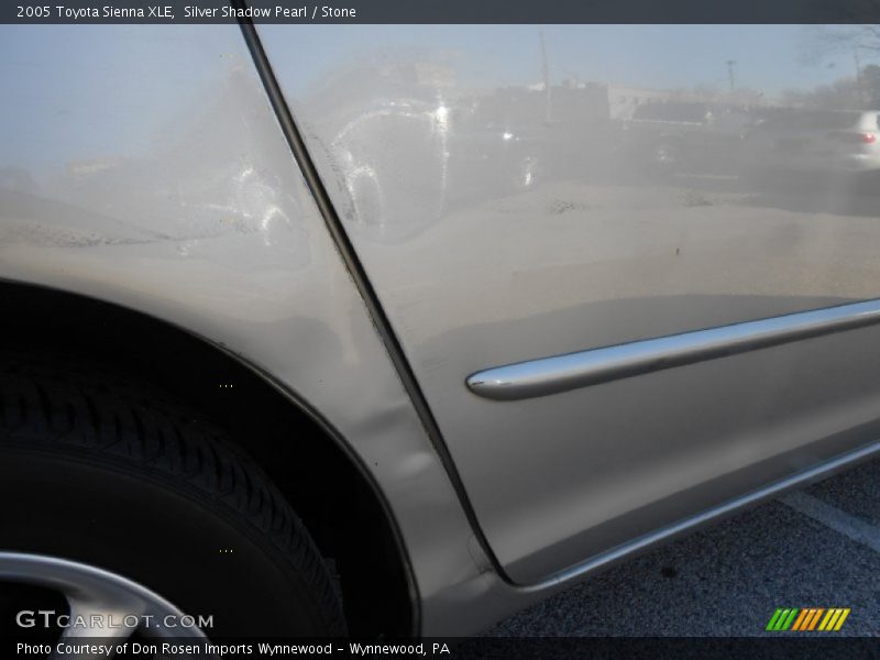 Silver Shadow Pearl / Stone 2005 Toyota Sienna XLE