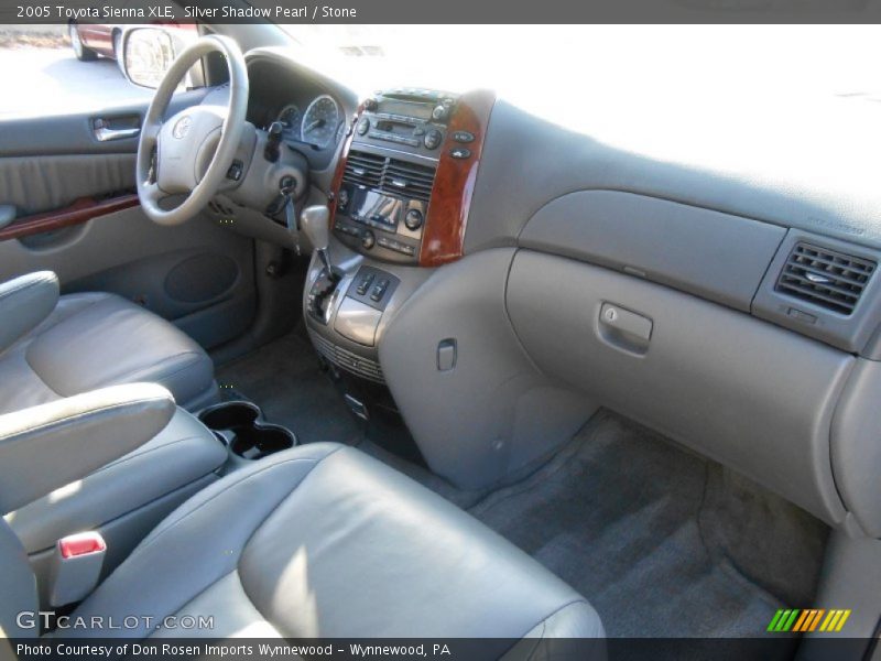 Silver Shadow Pearl / Stone 2005 Toyota Sienna XLE