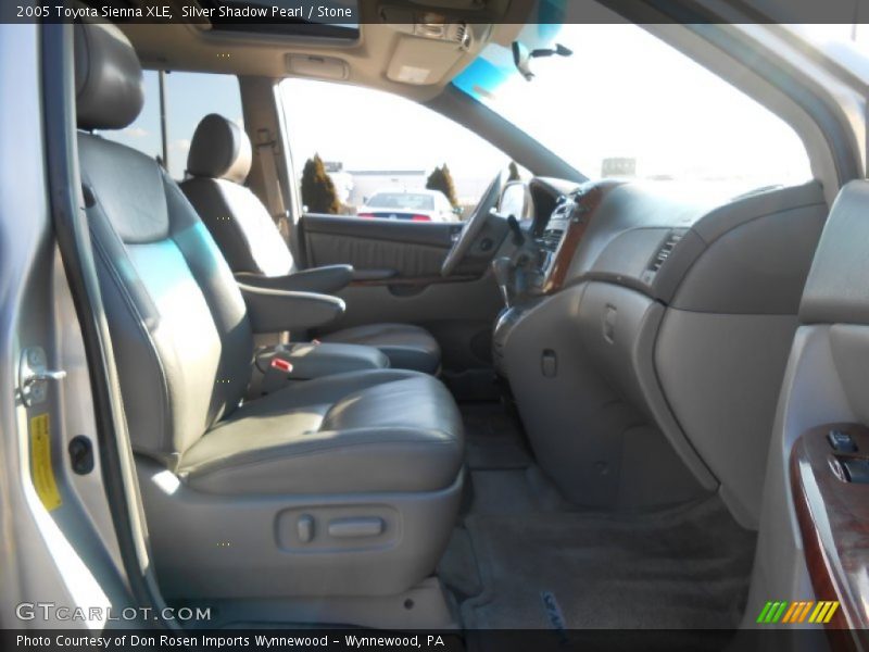 Silver Shadow Pearl / Stone 2005 Toyota Sienna XLE