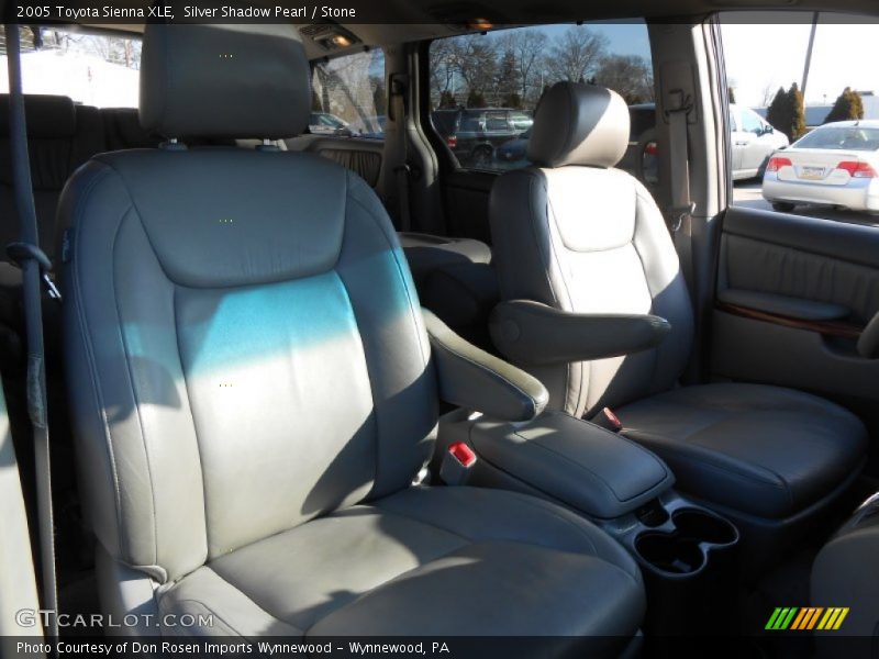Silver Shadow Pearl / Stone 2005 Toyota Sienna XLE