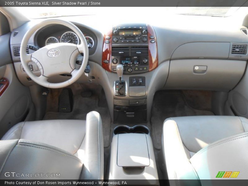 Silver Shadow Pearl / Stone 2005 Toyota Sienna XLE