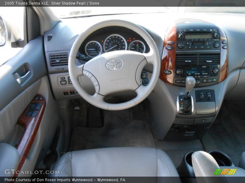 Silver Shadow Pearl / Stone 2005 Toyota Sienna XLE