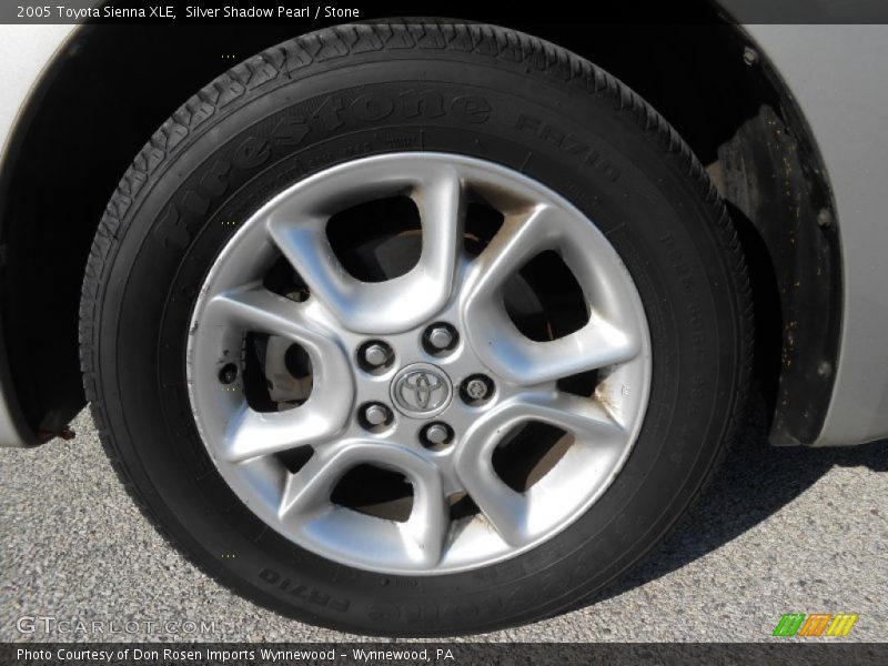 Silver Shadow Pearl / Stone 2005 Toyota Sienna XLE