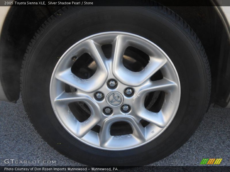 Silver Shadow Pearl / Stone 2005 Toyota Sienna XLE