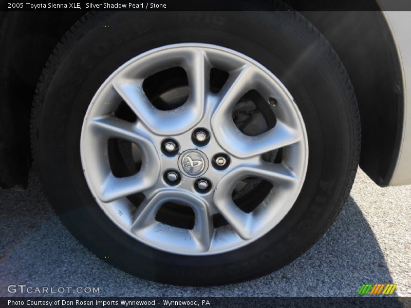 Silver Shadow Pearl / Stone 2005 Toyota Sienna XLE