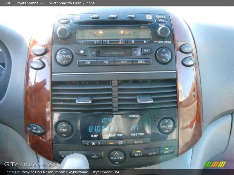 Silver Shadow Pearl / Stone 2005 Toyota Sienna XLE