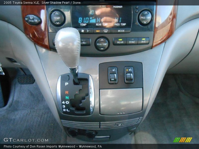 Silver Shadow Pearl / Stone 2005 Toyota Sienna XLE