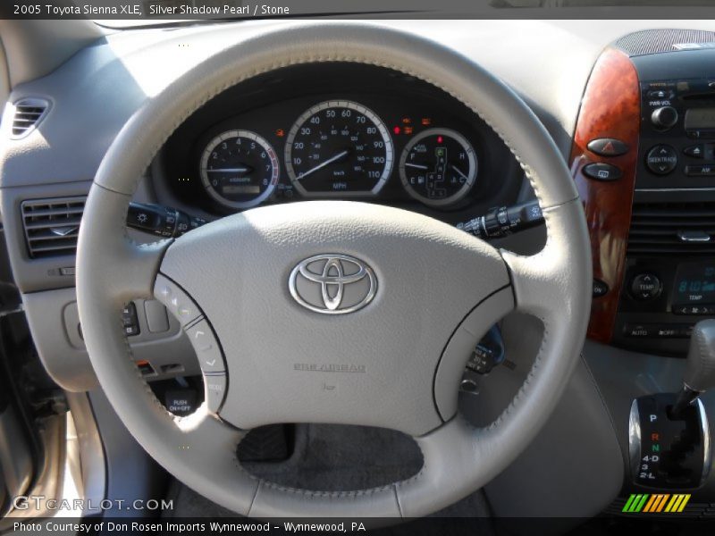 Silver Shadow Pearl / Stone 2005 Toyota Sienna XLE