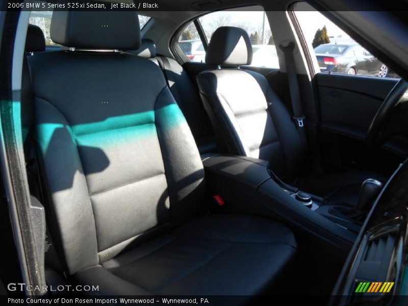 Jet Black / Black 2006 BMW 5 Series 525xi Sedan