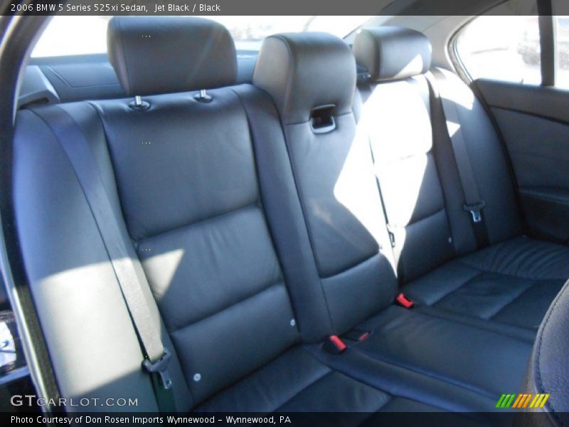 Jet Black / Black 2006 BMW 5 Series 525xi Sedan
