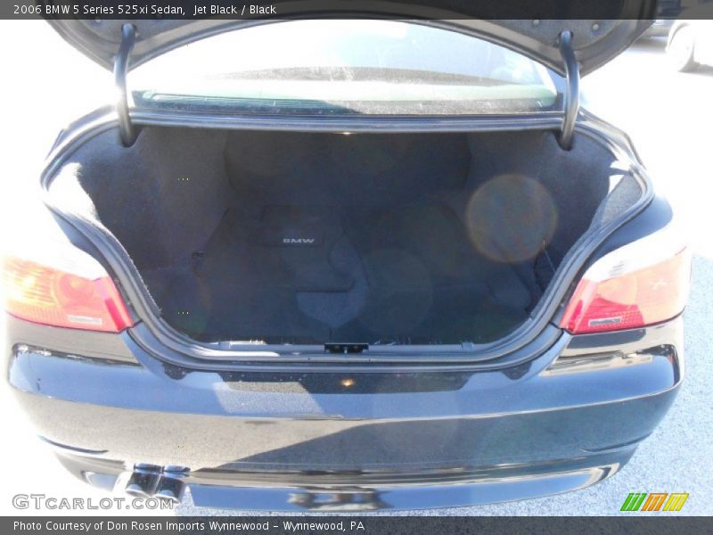 Jet Black / Black 2006 BMW 5 Series 525xi Sedan