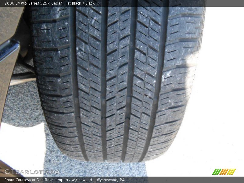Jet Black / Black 2006 BMW 5 Series 525xi Sedan