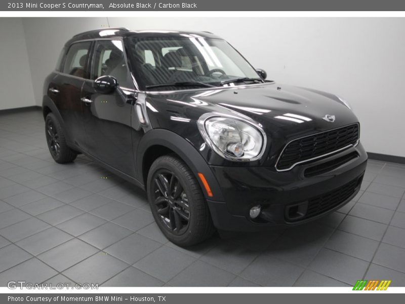 Absolute Black / Carbon Black 2013 Mini Cooper S Countryman