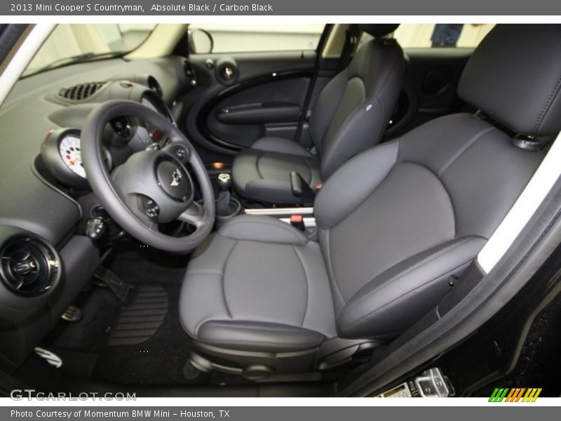 Absolute Black / Carbon Black 2013 Mini Cooper S Countryman