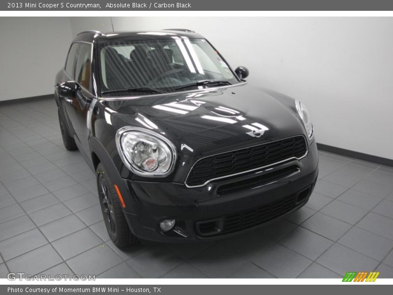 Absolute Black / Carbon Black 2013 Mini Cooper S Countryman