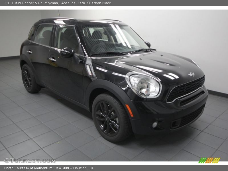 Absolute Black / Carbon Black 2013 Mini Cooper S Countryman