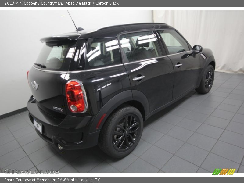 Absolute Black / Carbon Black 2013 Mini Cooper S Countryman