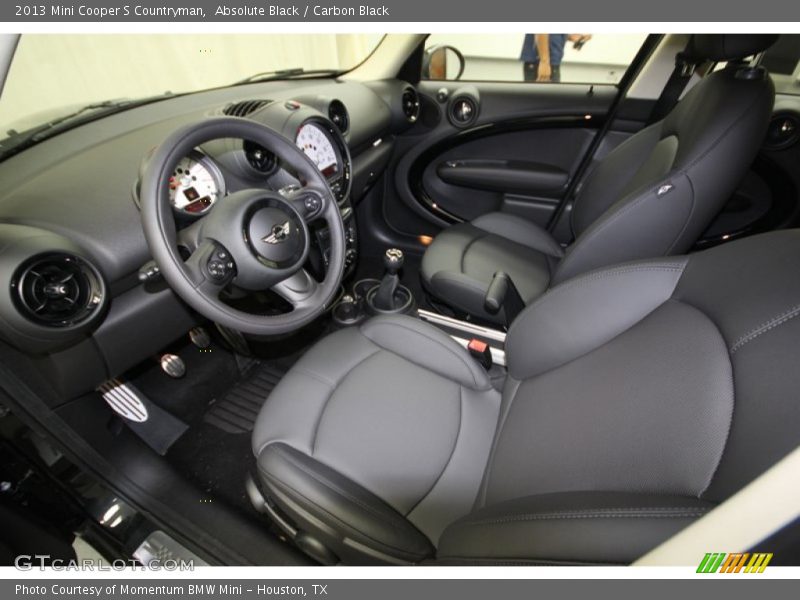 Absolute Black / Carbon Black 2013 Mini Cooper S Countryman