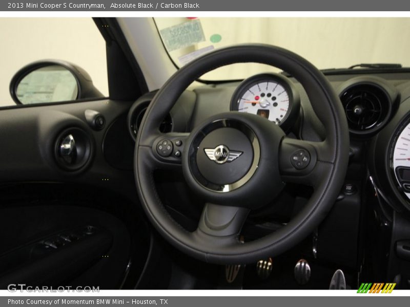 Absolute Black / Carbon Black 2013 Mini Cooper S Countryman