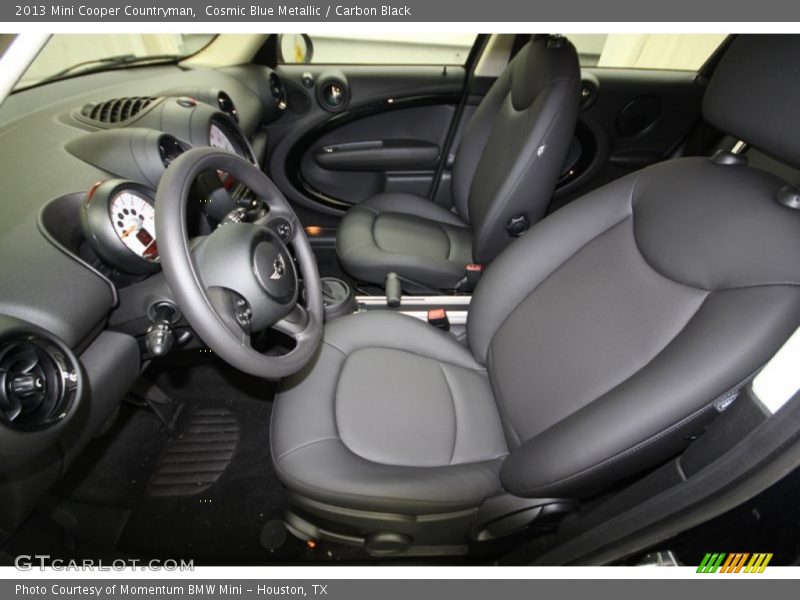Cosmic Blue Metallic / Carbon Black 2013 Mini Cooper Countryman