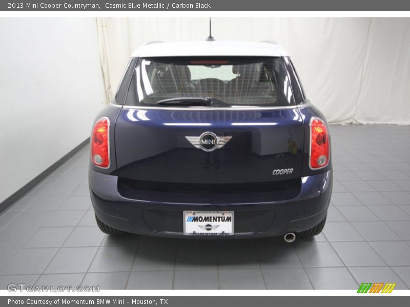 Cosmic Blue Metallic / Carbon Black 2013 Mini Cooper Countryman
