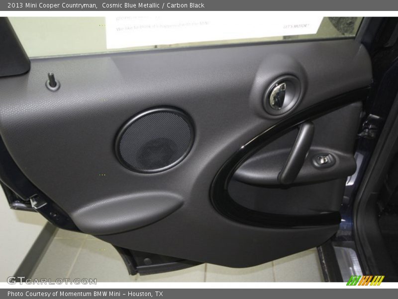 Cosmic Blue Metallic / Carbon Black 2013 Mini Cooper Countryman