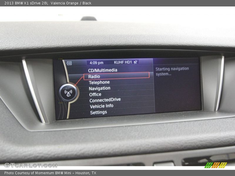 Valencia Orange / Black 2013 BMW X1 sDrive 28i