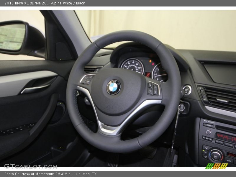 Alpine White / Black 2013 BMW X1 sDrive 28i