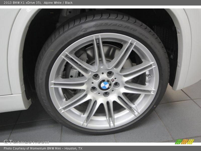 Alpine White / Black 2013 BMW X1 xDrive 35i