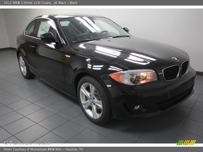 Jet Black / Black 2013 BMW 1 Series 128i Coupe