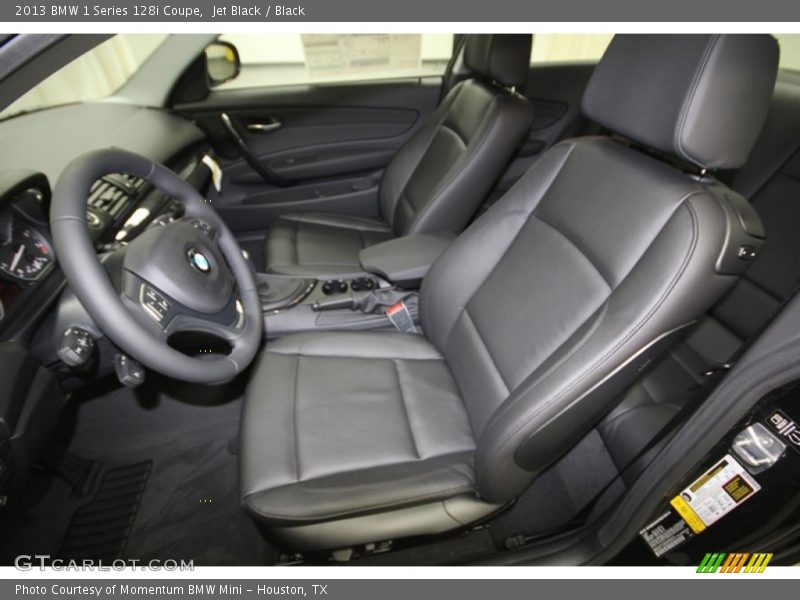 Front Seat of 2013 1 Series 128i Coupe