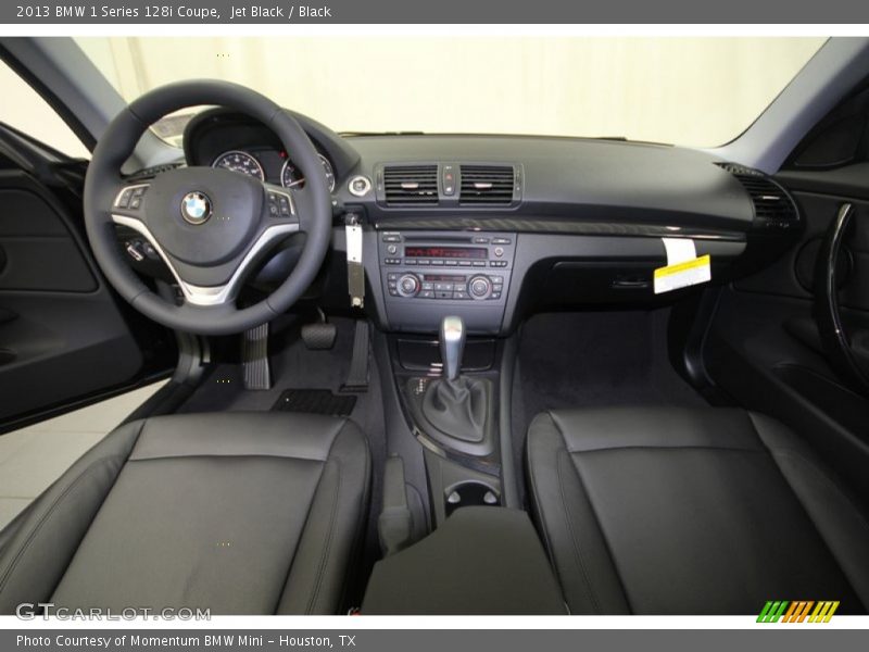 Jet Black / Black 2013 BMW 1 Series 128i Coupe