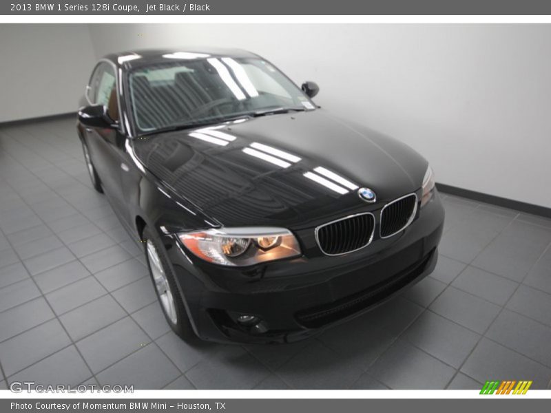 Jet Black / Black 2013 BMW 1 Series 128i Coupe