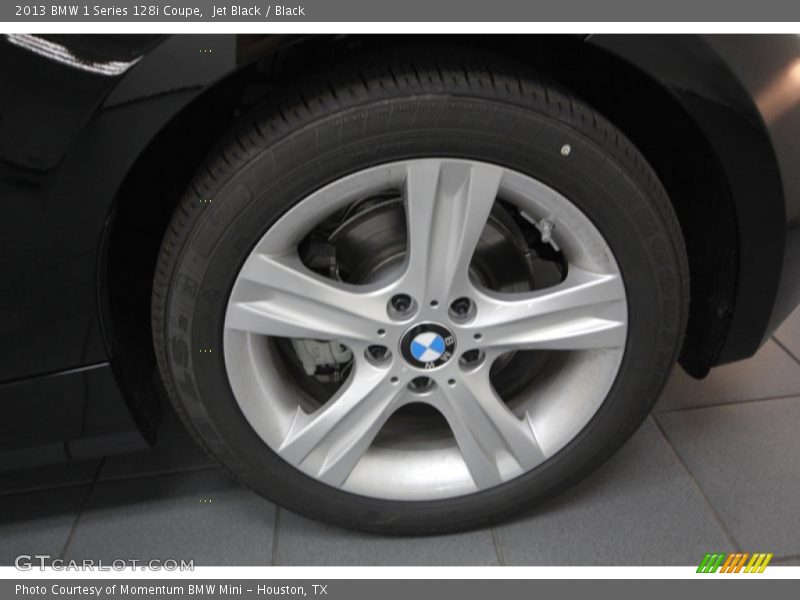 Jet Black / Black 2013 BMW 1 Series 128i Coupe