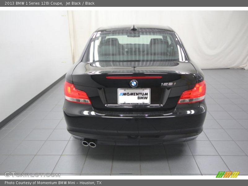 Jet Black / Black 2013 BMW 1 Series 128i Coupe