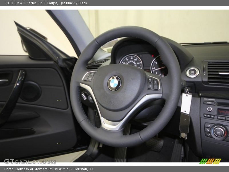 Jet Black / Black 2013 BMW 1 Series 128i Coupe