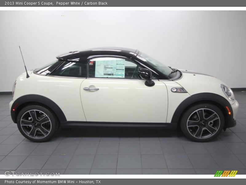  2013 Cooper S Coupe Pepper White